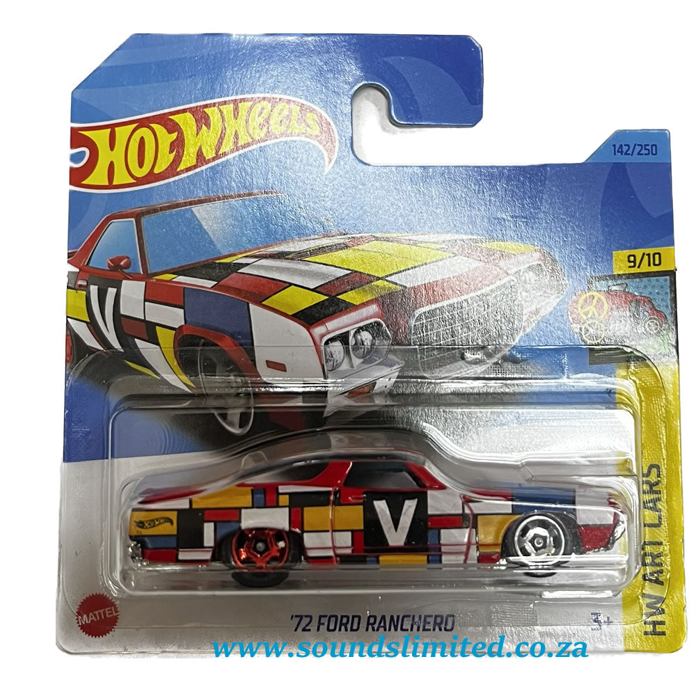 Hot Wheels 2023 Mainline '72 Ford Ranchero HW Art Cars HKH53