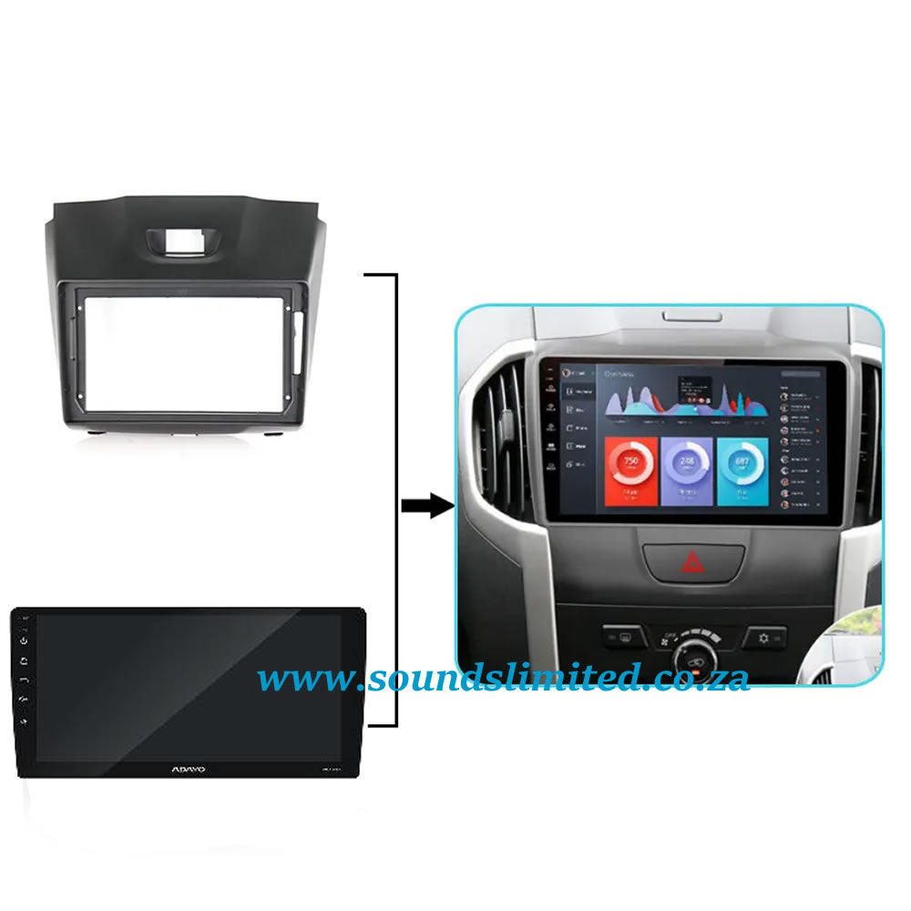 Adayo HMA106A-9 Isuzu D-Max 9" Android Plug and Play unit