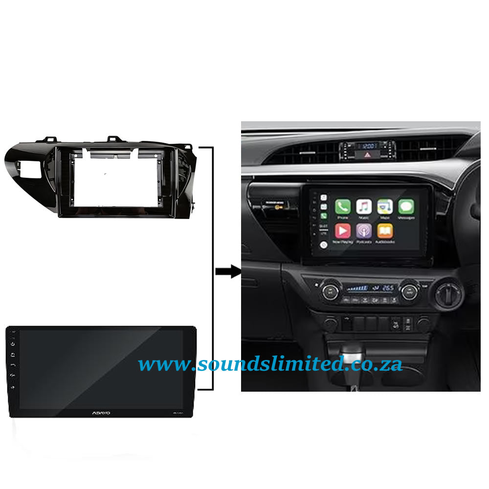 Adayo HMA106A-9 Toyota Hilux / Fortuner 9" Android Plug and Play unit