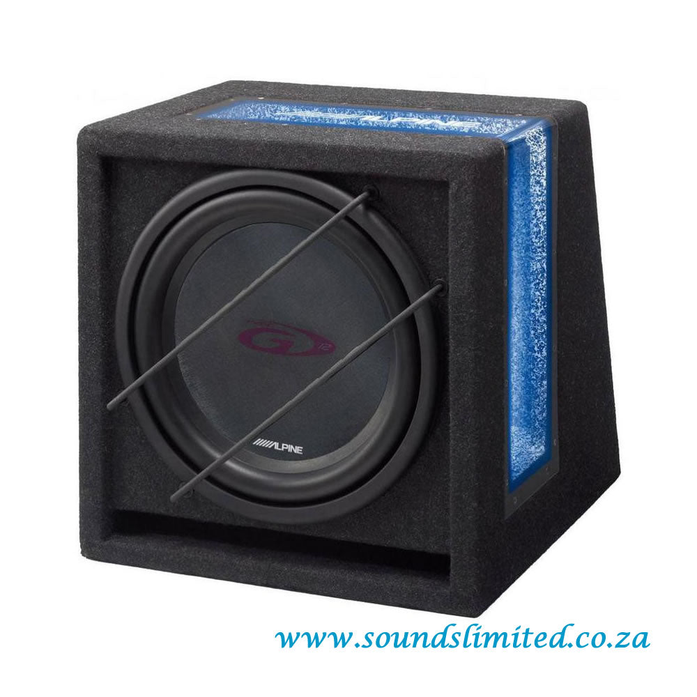 Alpine SBG-1244BR - Ready to use Bass Reflex Subwoofer