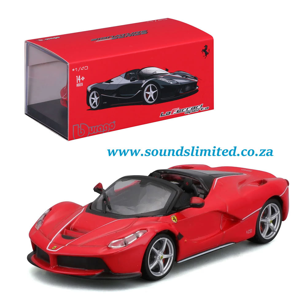 Bburago Signature Series LaFerrari Aperta Scale 1/43 18-36907