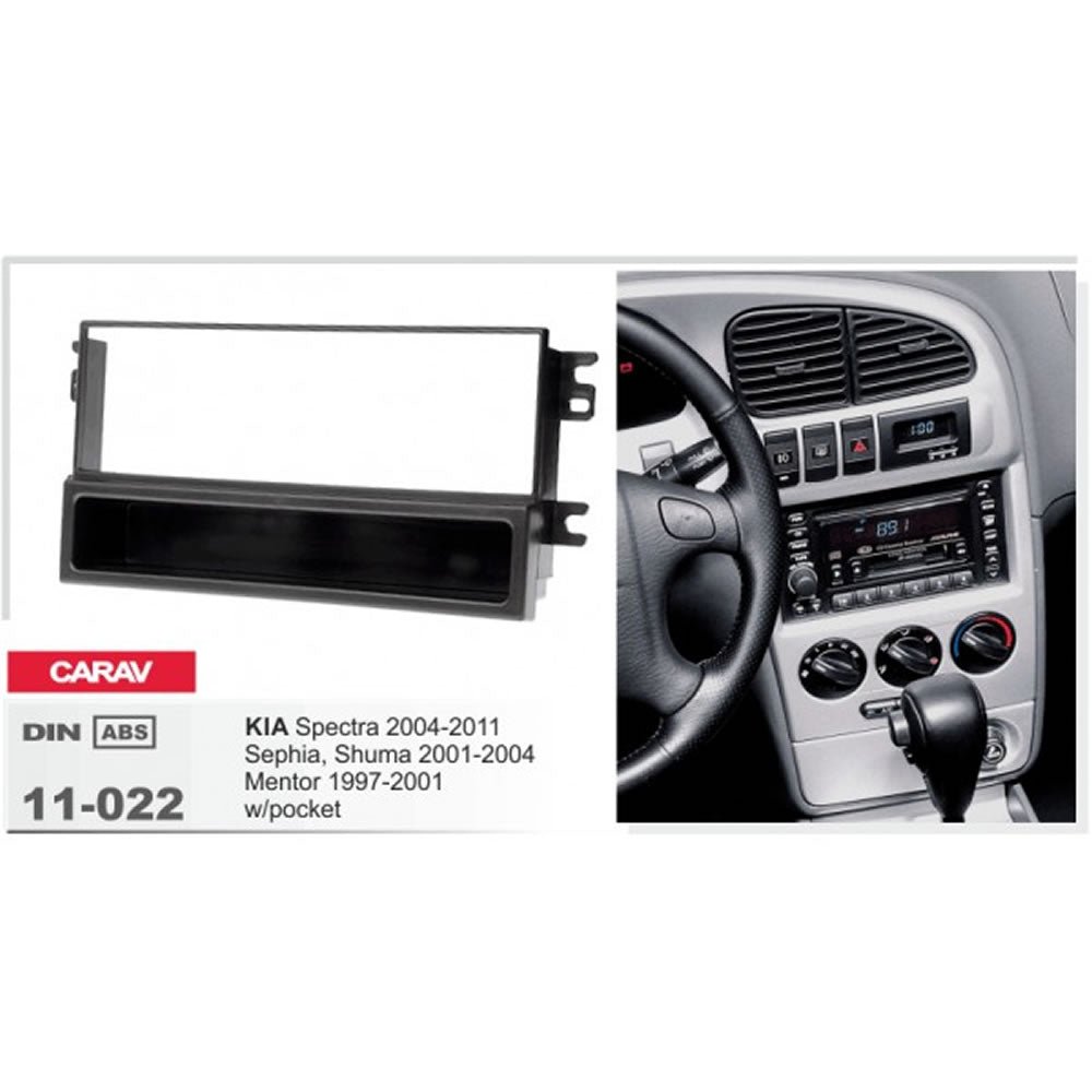 Carav 11-022 Kia KB 2700 In-Dash Car audio installation kit (Radio Trim)