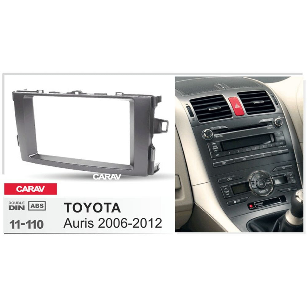 Carav 11-110 Toyota Auris In-Dash Car audio installation kit (Radio Trim)