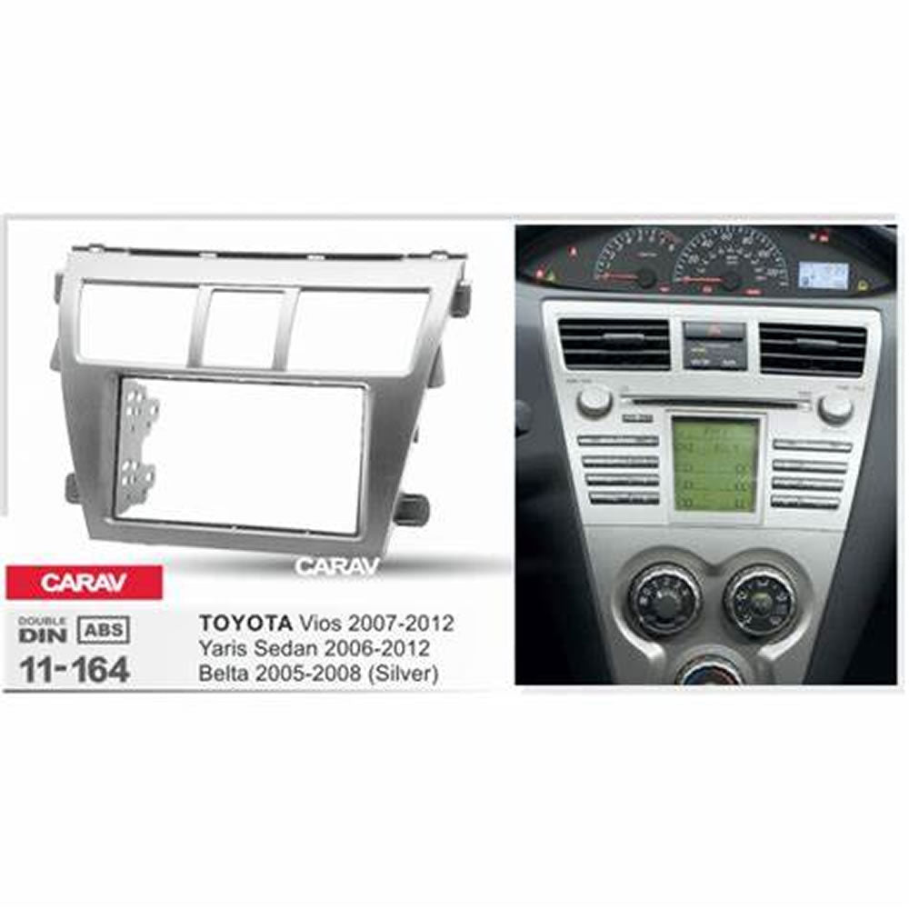 Carav 11-164 Yaris In-Dash Car Audio Installation kit (trim plate)