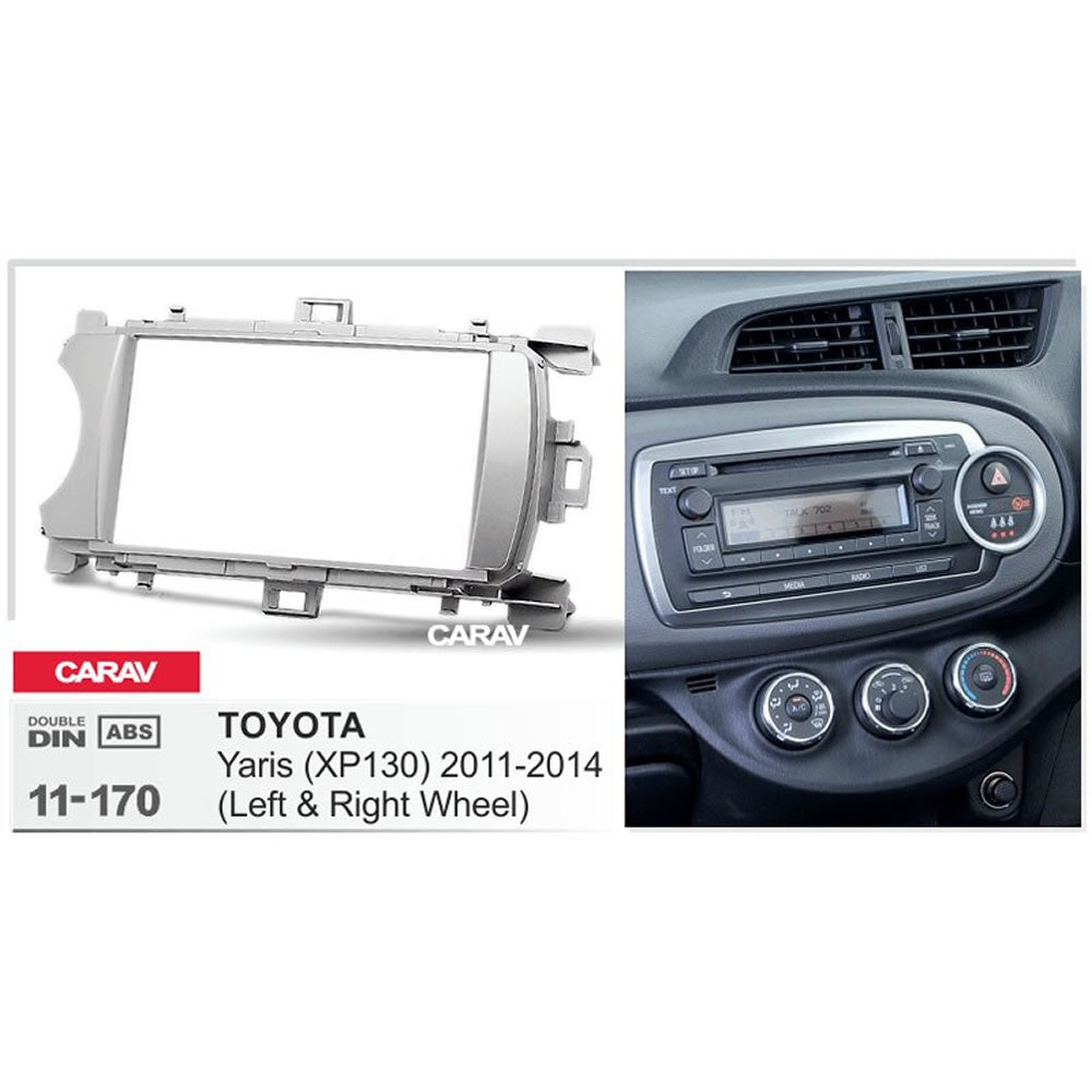Carav 11-170 Toyota Yaris In Car Radio Trimplate