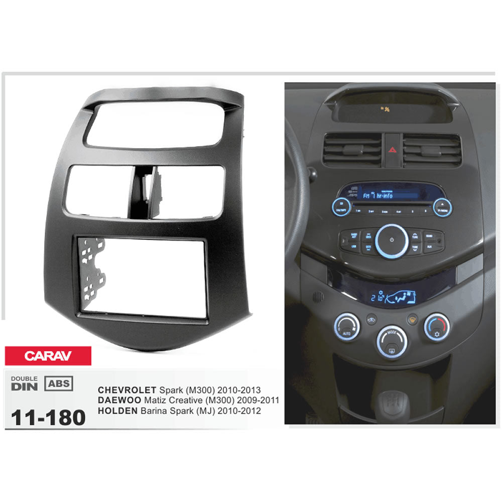 Carav 11-180 Chev Spark, Daewoo Matiz, In Dash Car Radio Trimplate