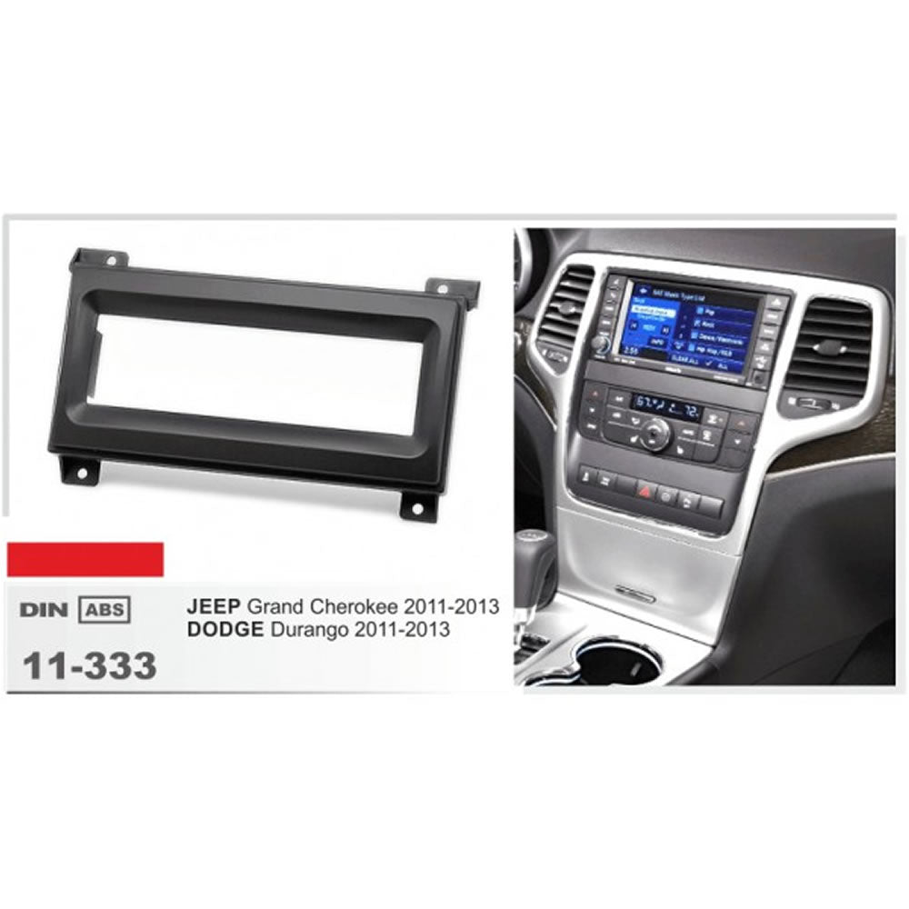 Carav 11-333 Jeep, Dodge In Dash Car Radio Trimplate