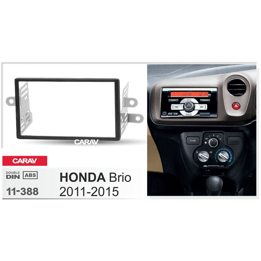 Carav 11-388 Honda Brio In-Dash Car audio installation kit (Radio Trim)