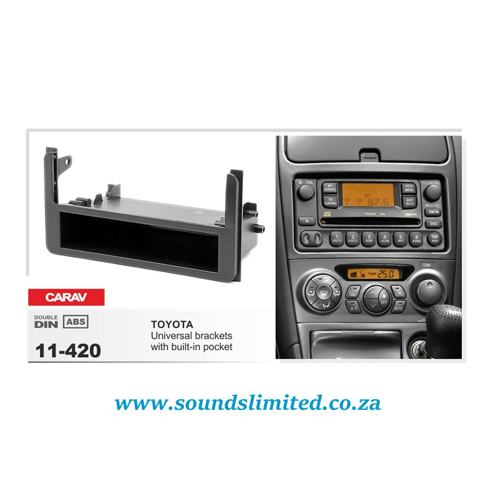 Carav 11-420 Toyota In Dash Car Radio Trimplate