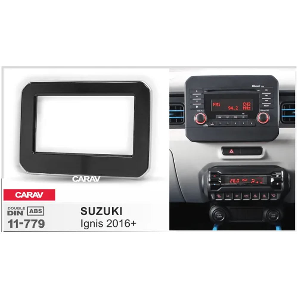 Carav 11-779 Suzuki Ignis 2016+ Car radio Trimplate