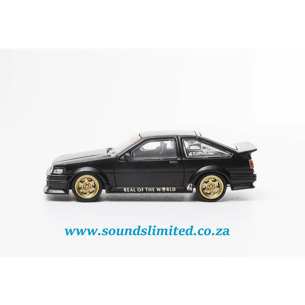 DCT #205 Toyota Corolla Levin GT-APEX AE86 Black RHD LL-046-205