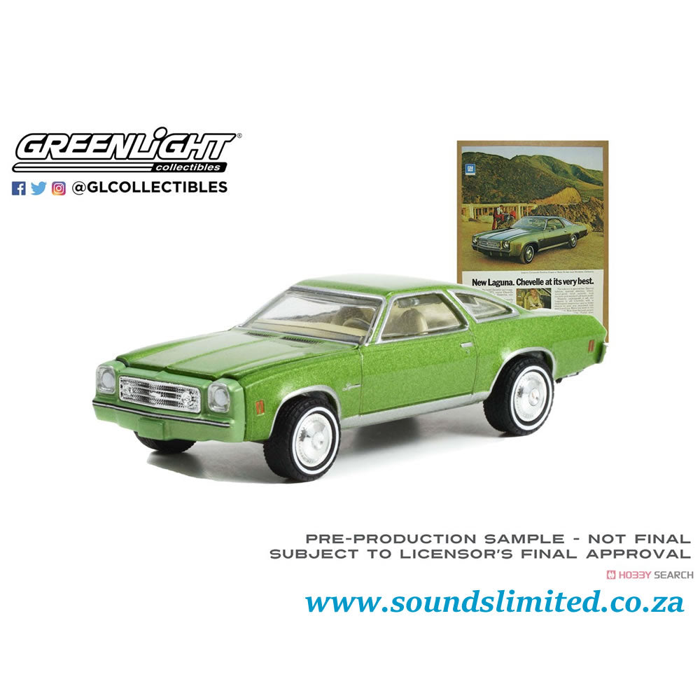 Greenlight 1973 Chevrolet Chevelle Laguna Colonnade Hardtop Coupe 1:64