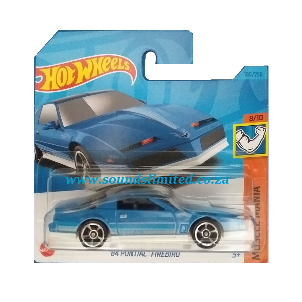 Hot wheels 2023 '84 Pontiac Firebird Blue