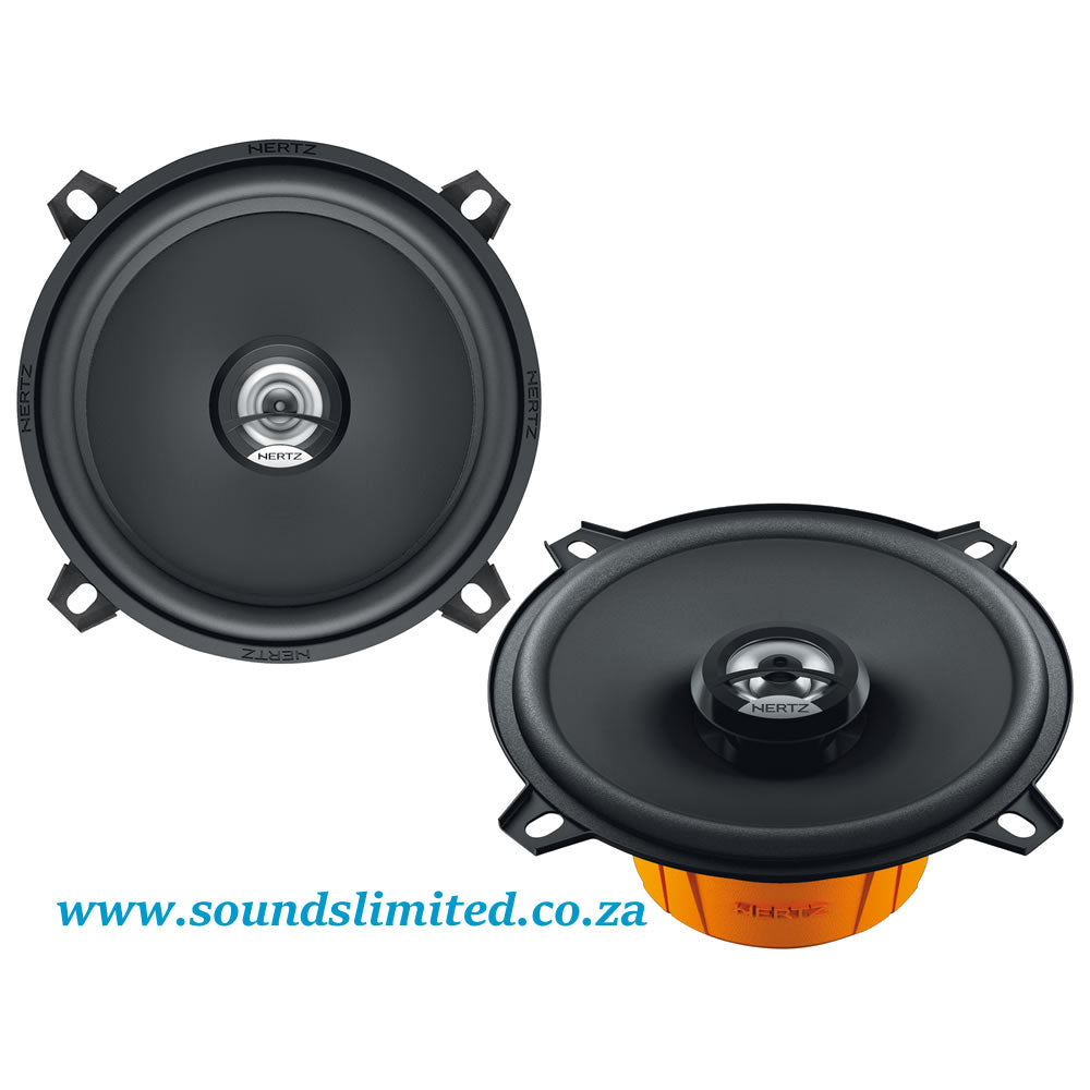 Hertz DCX130.3 130mm Two Way Coaxial 80 W 4 Ohm Speakers
