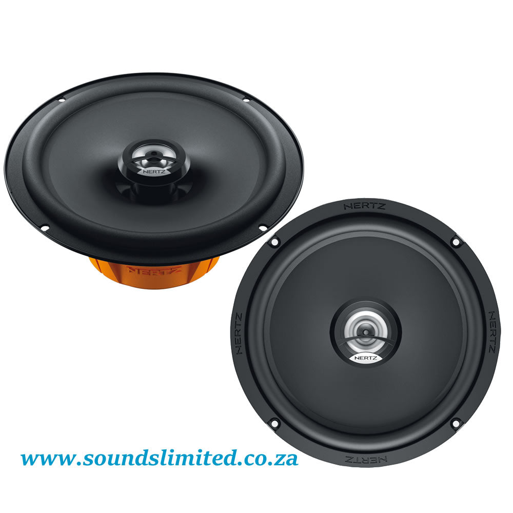 Hertz Dieci DCX165.3 165mm Two Way Coaxial 120 W 4 Ohm Speakers