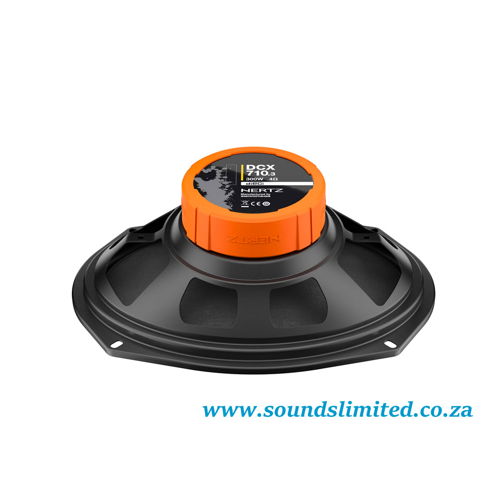 Hertz DCX 710.3 7 x 10 Three Way Coaxial 300 W 4 Ohm