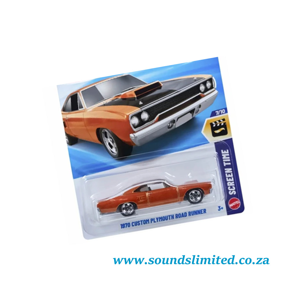 Hot Wheels 1970 Custom Plymouth Road Runner JJK52