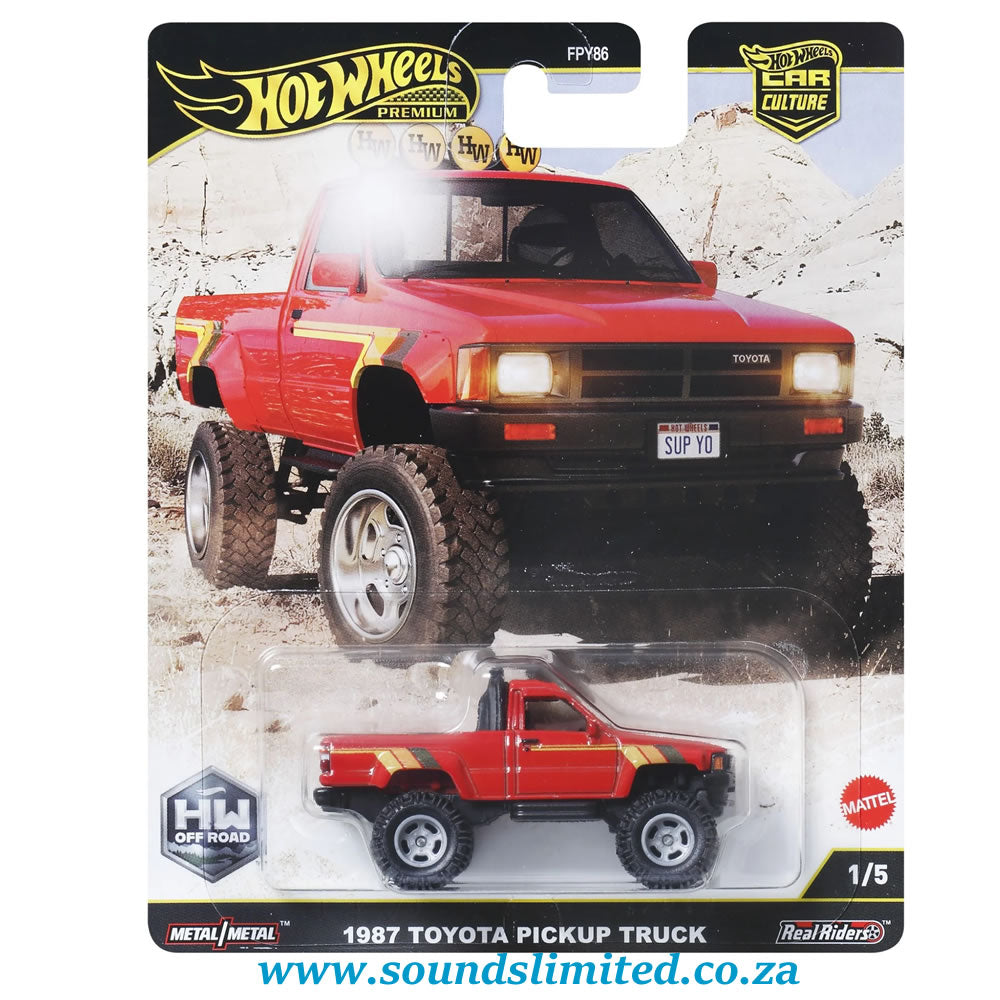 Hot Wheels 1987 Toyota Pickup Truck HW Off Road JBK73