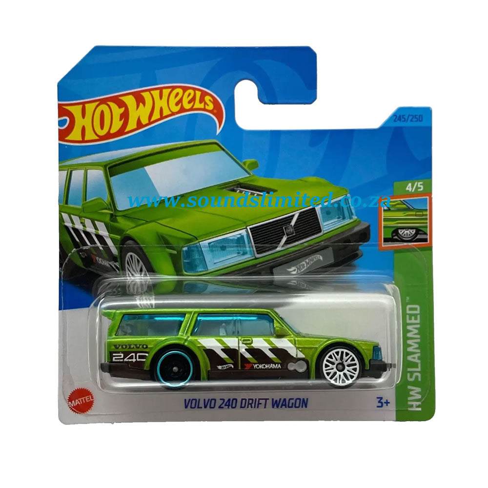 Hot Wheels 2023 Volvo 240 Drift Wagon HW Slammed #4 HKJ07