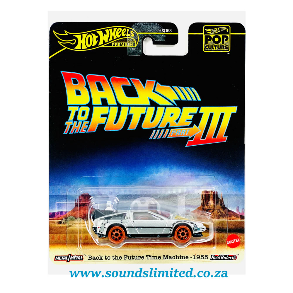 Hot Wheels 2025 Pop Culture Back to the Future Time Machine - 1955 JBL76