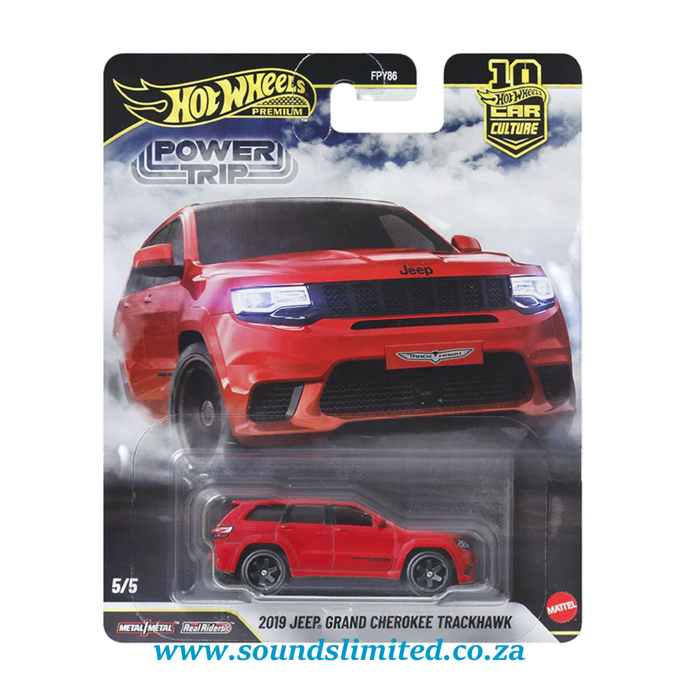 Hot Wheels 2026 Power Trip 2019 Jeep Grand Cherokee Trackhawk Premium Car Culture JKF28