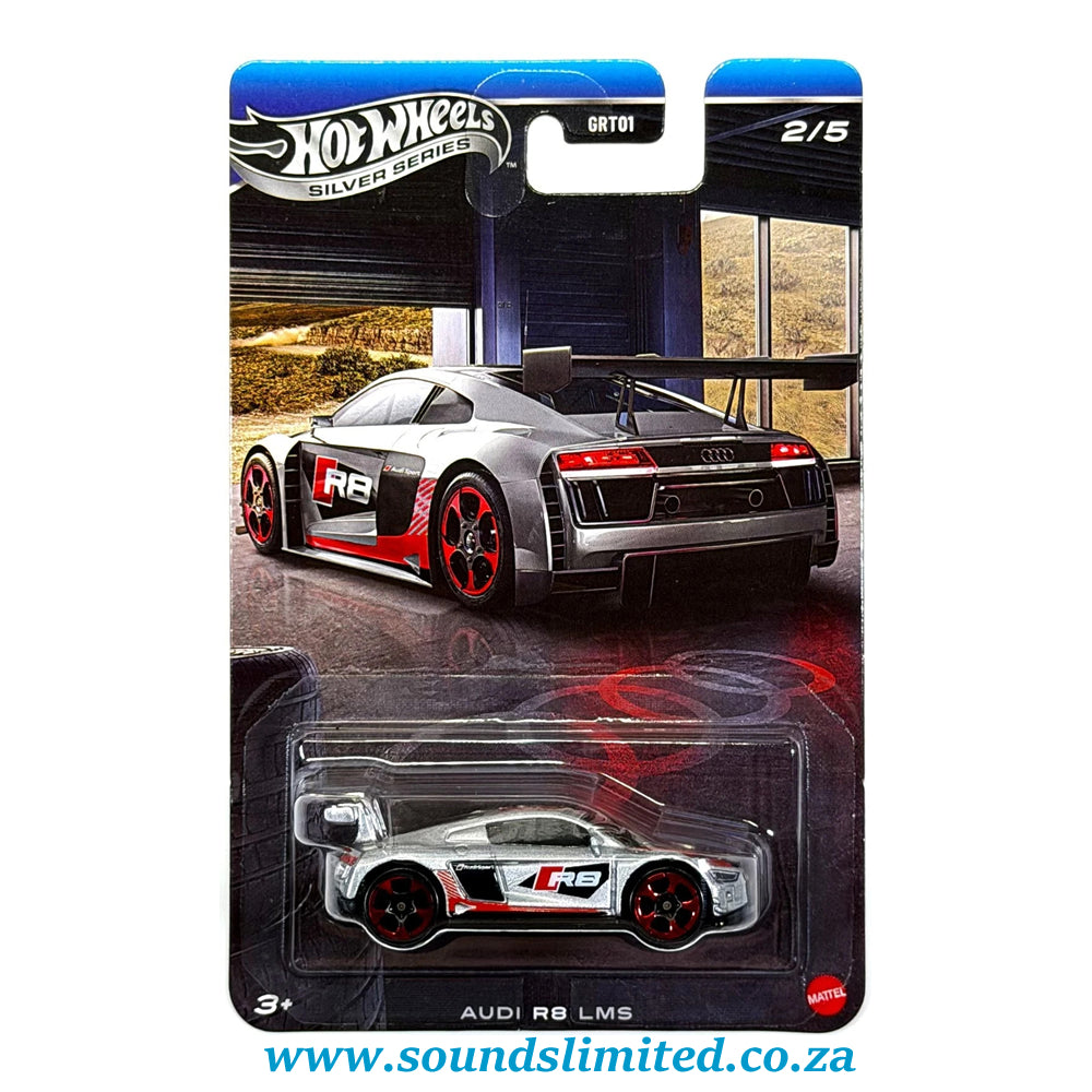 Hot Wheels Audi Series 2026 Silver Series Audi R8 LMS JKY16