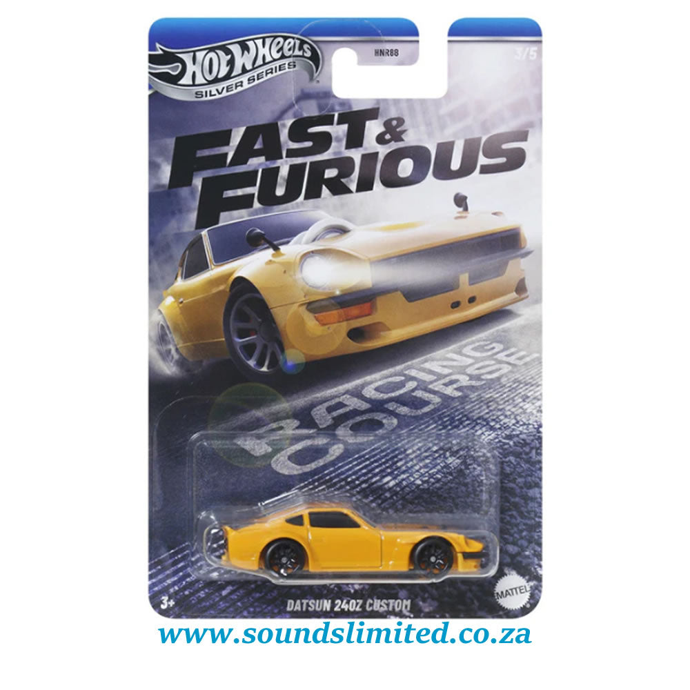 Hot Wheels Datsun 240z Custom Fast and Furious Racing Course JBY41
