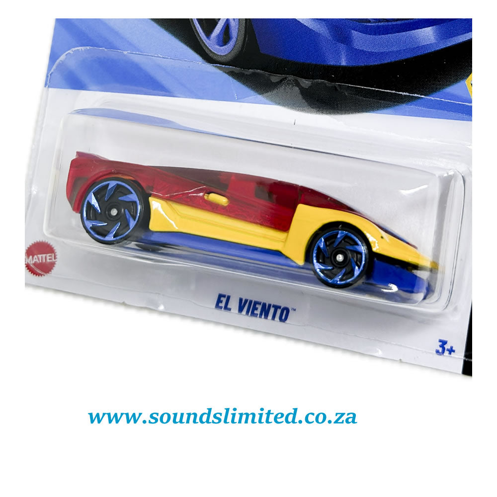 Hot Wheels El Viento Let's Race HYY06 Long Card
