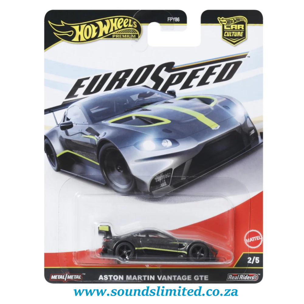 Hot Wheels Euro Speed Aston Martin Vantage GTE #2 JBK76