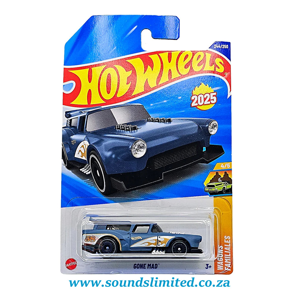 Hot Wheels Gone Mad HYW56 Long Card