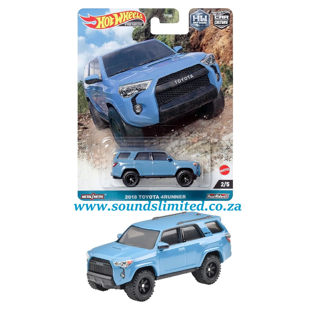 Hot Wheels HKC73 Car Culture Off Road - 2018 Toyota 4Runner #2