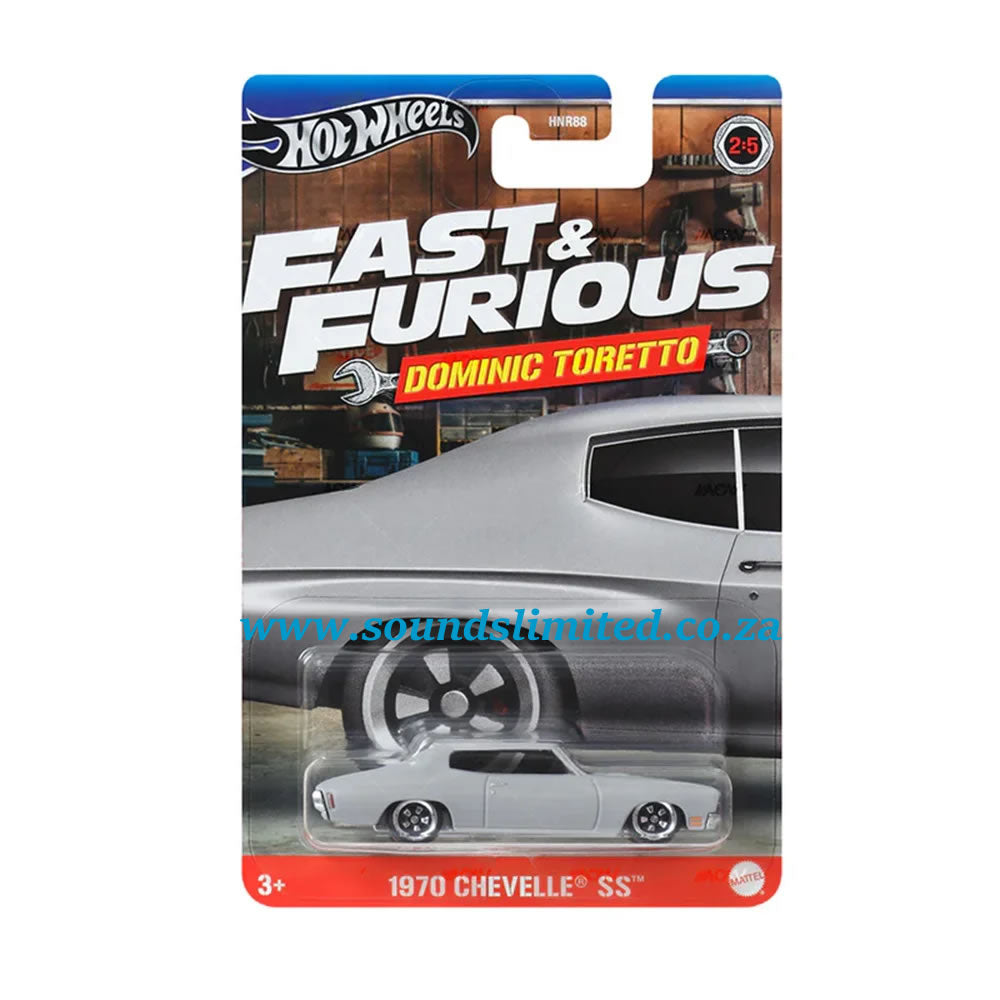 Hot Wheels HRW47 Fast & Furious Dominic Toretto 1970 Chevelle SS