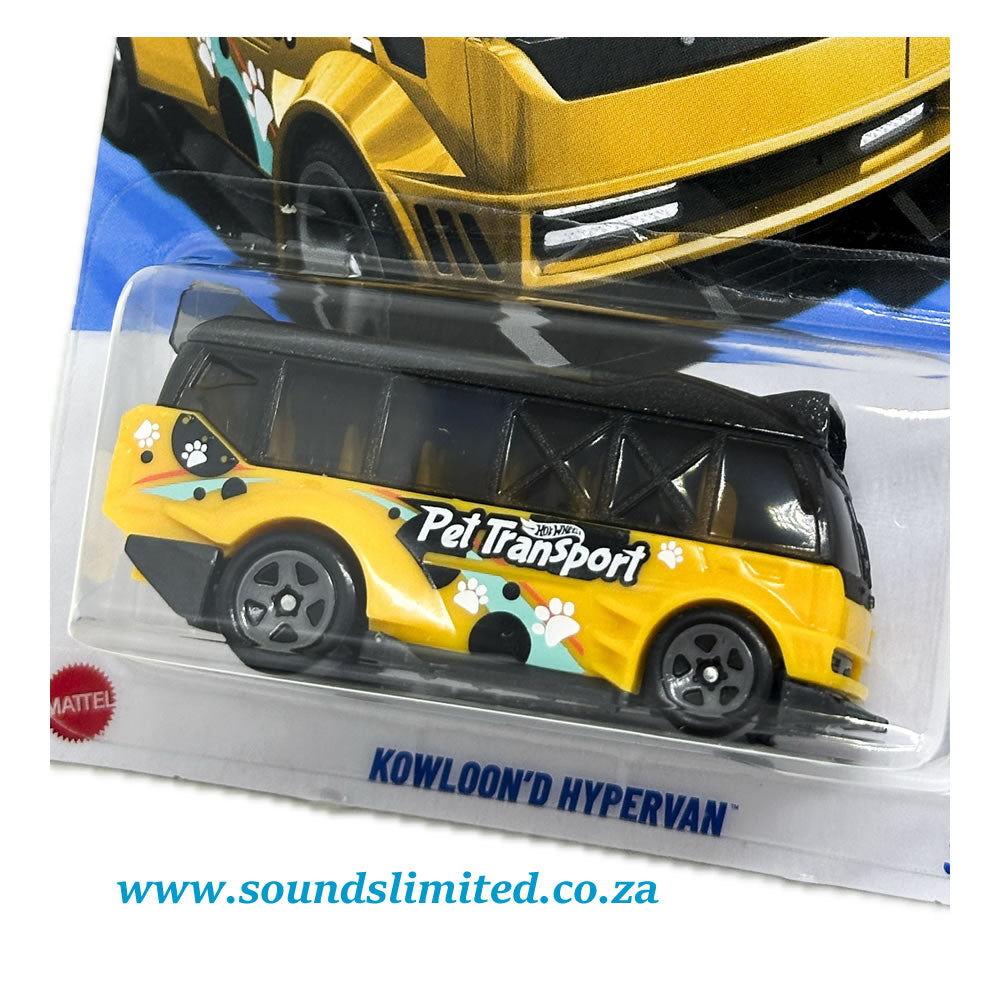 Hot Wheels Kowloon'd Hypervan Long Card HYX75
