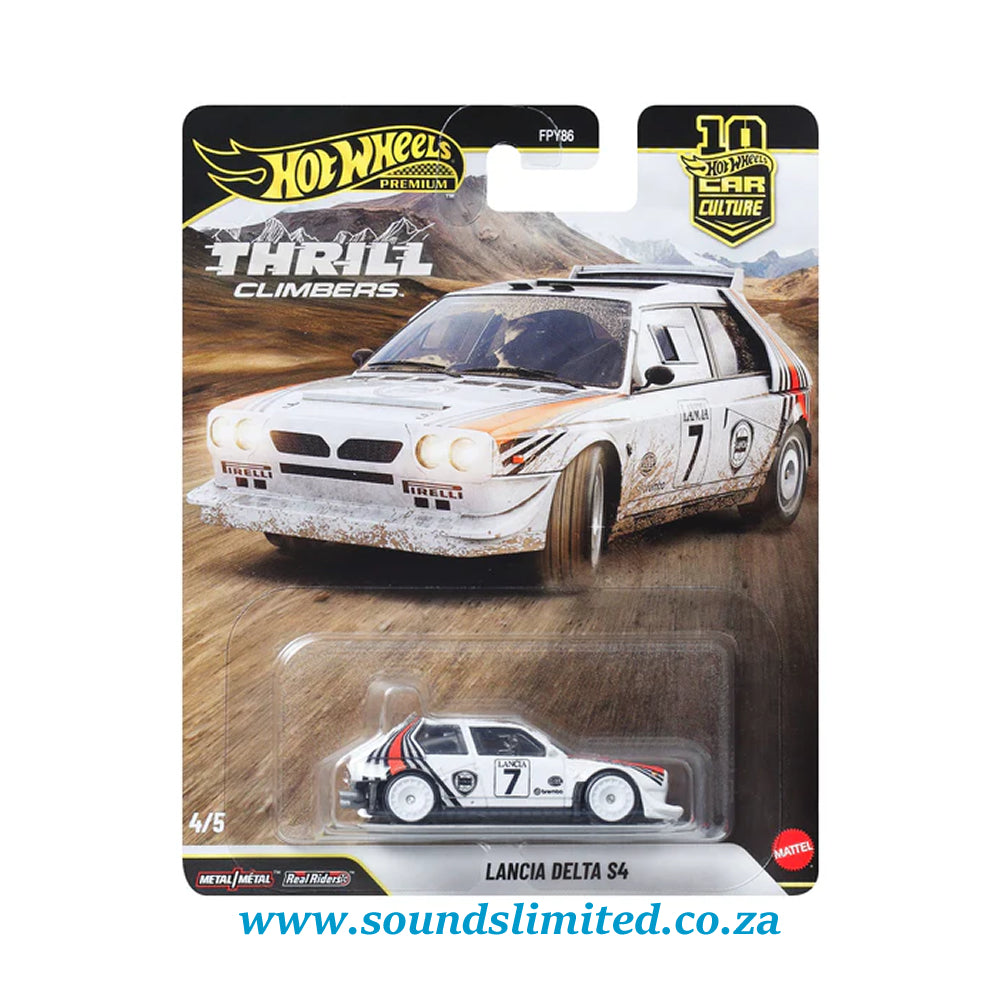 Hot Wheels Lancia Delta S4 Premium Car Culture Thrill Climbers JKF01