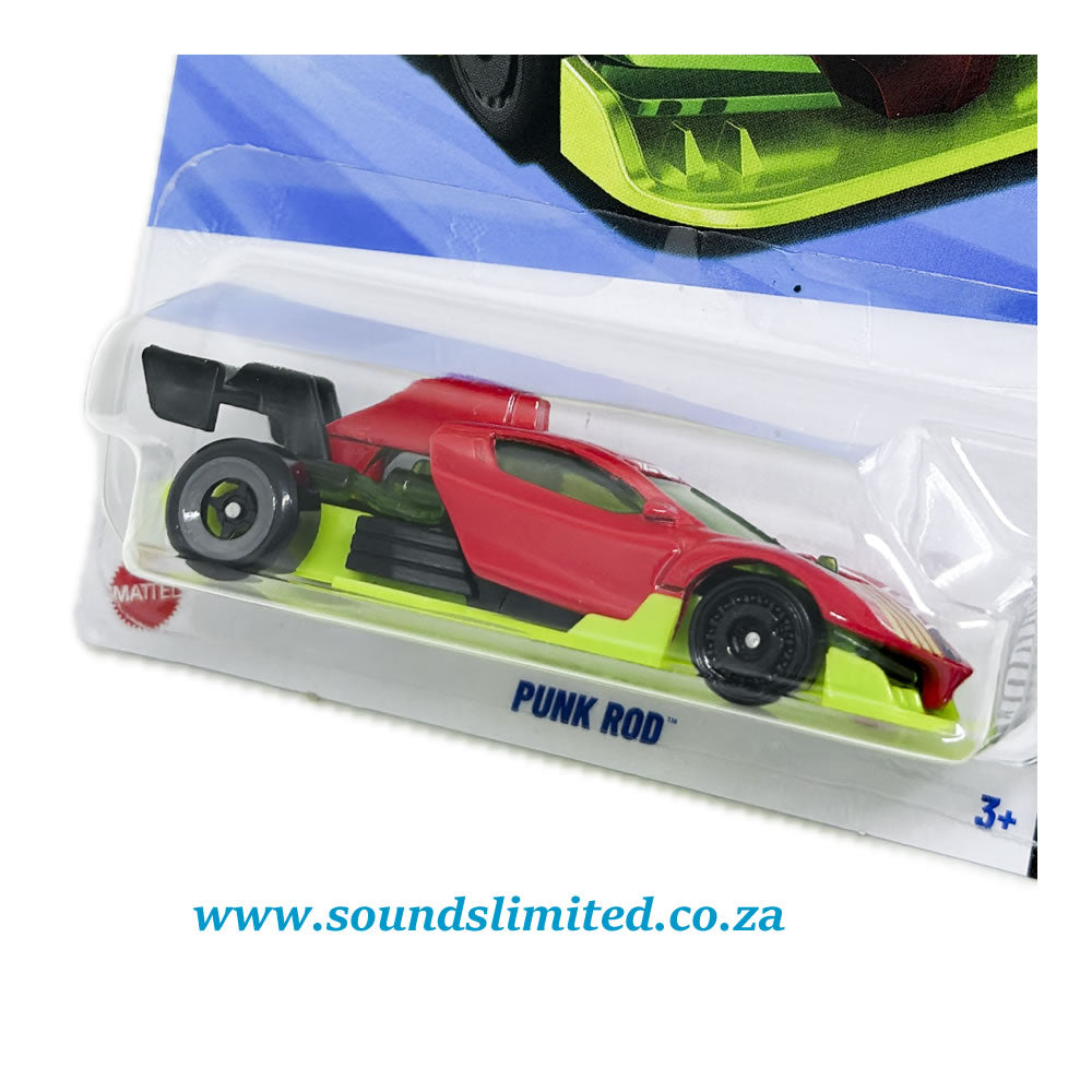 Hot Wheels Let's Race Punk Rod HYX72 Long Card