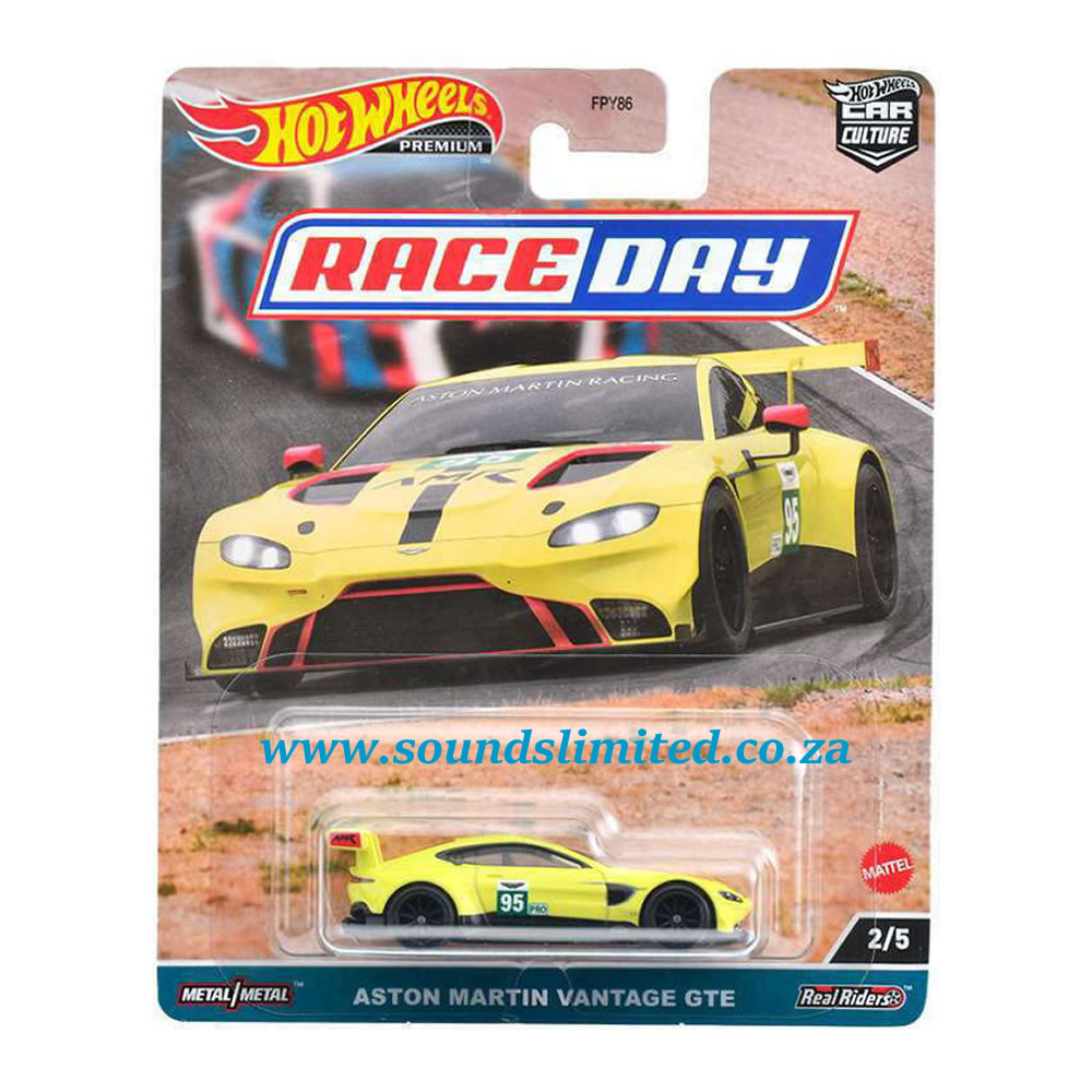 Hot Wheels Premium Aston Martin Vantage GTE RaceDay 2023 Car Culture - HKC60