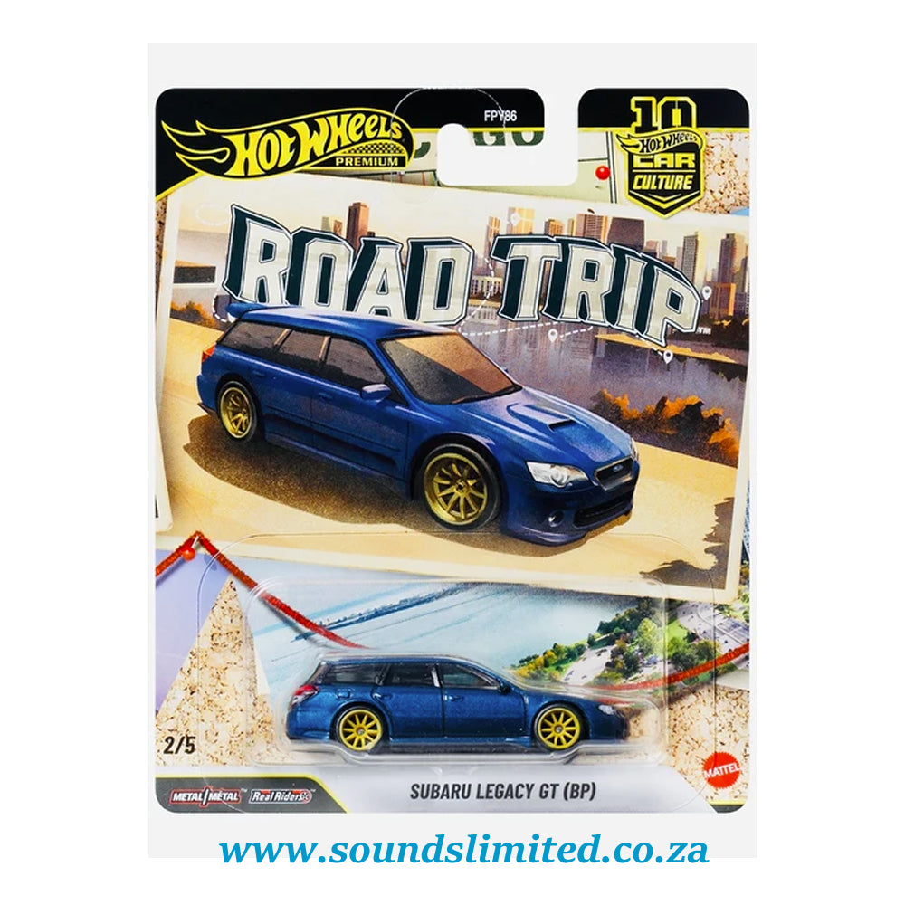 Hot Wheels Premium Car Culture Road Trip Subaru Legacy GT (BP) JKF07