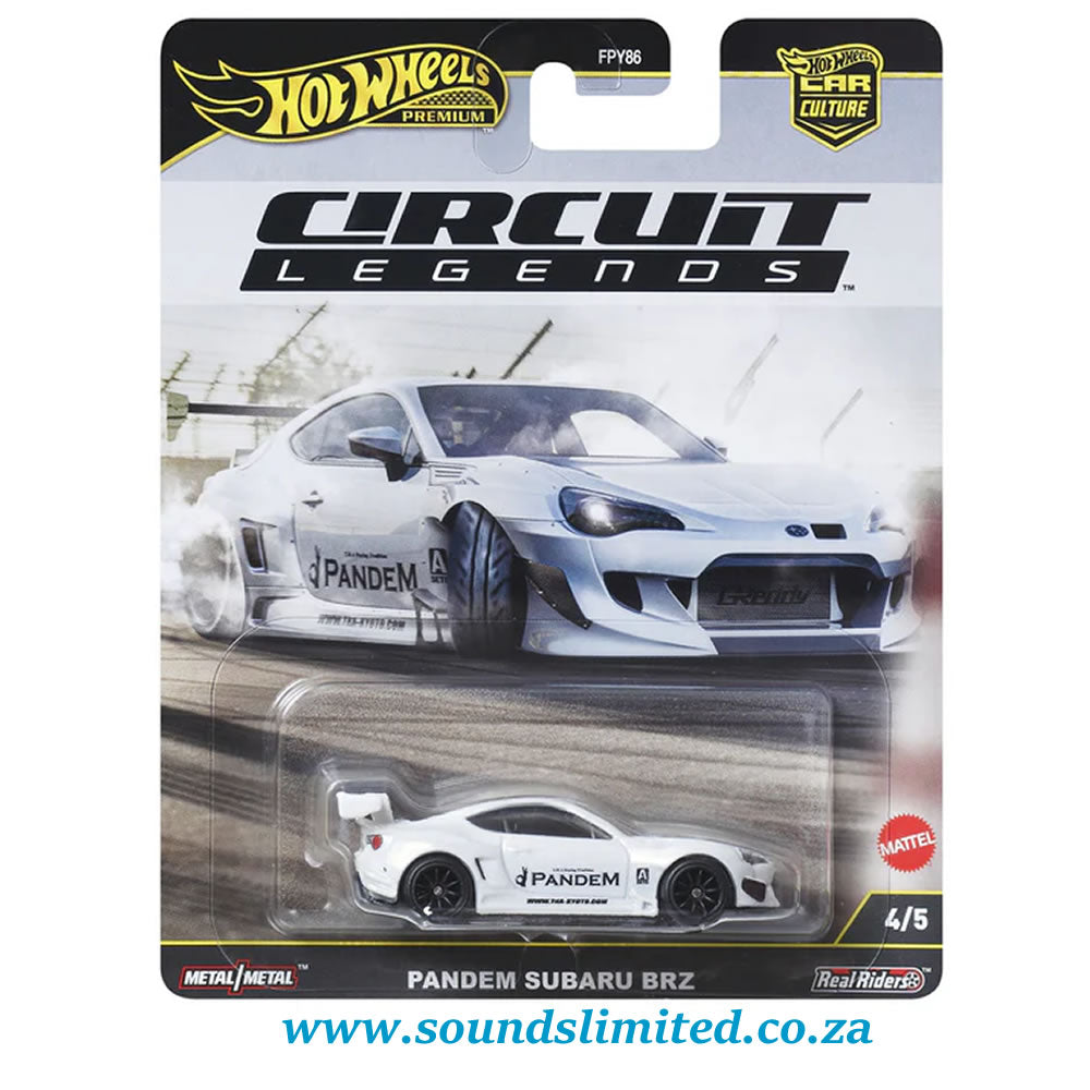 Hot Wheels Premium Circuit Legends Pandem Subaru BRZ JBK64