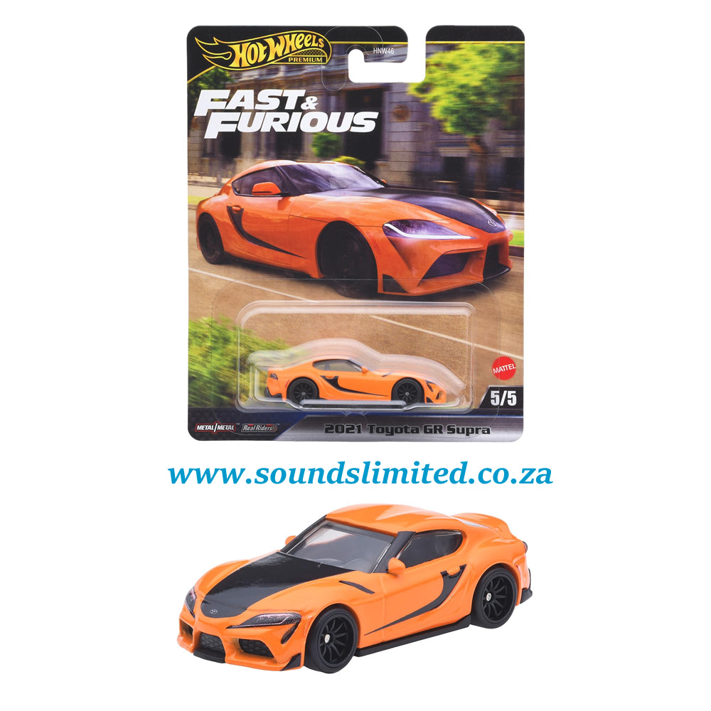 Hot Wheels Premium Fast & Furious 2021 Toyota GR Supra JBM00