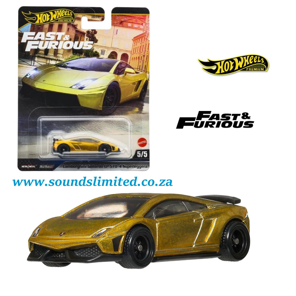 Hot Wheels Premium Fast & Furious Lamborghini Gallardo LP 570-4 Superleggera JBM01