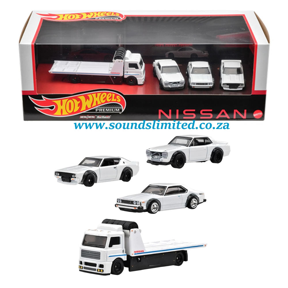 Hot Wheels Premium Collectors Box Set - Nissan Skyline Set