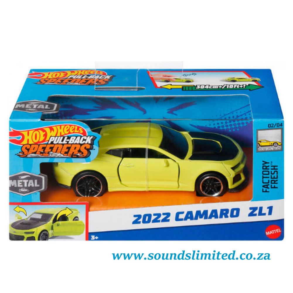 Hot Wheels Pull-Back Speeders - 2022 Camaro ZL1 HWH46 1/43