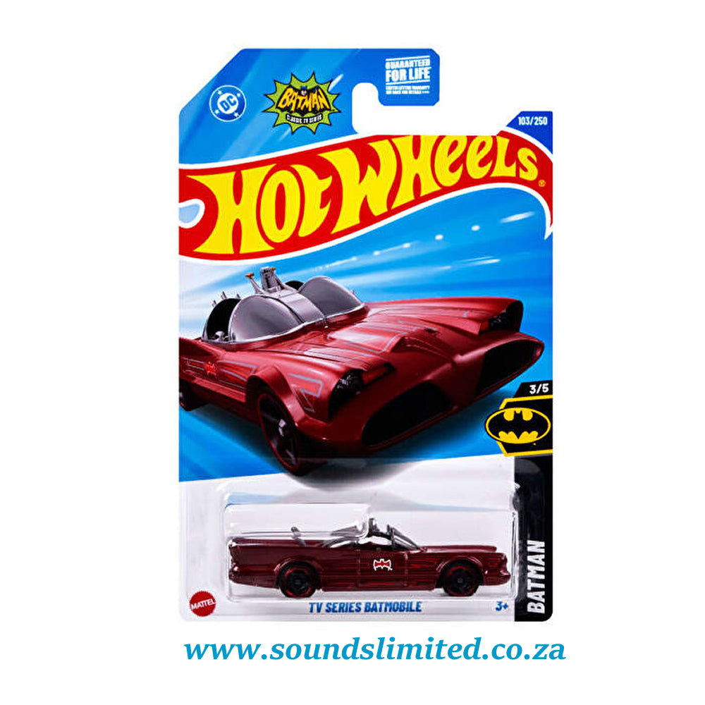 Hot Wheels TV Series Batmobile HYY05 Long Card