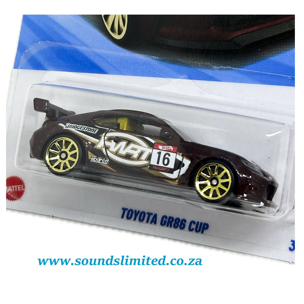 Hot Wheels Toyota GR86 Cup Short Card HYX74