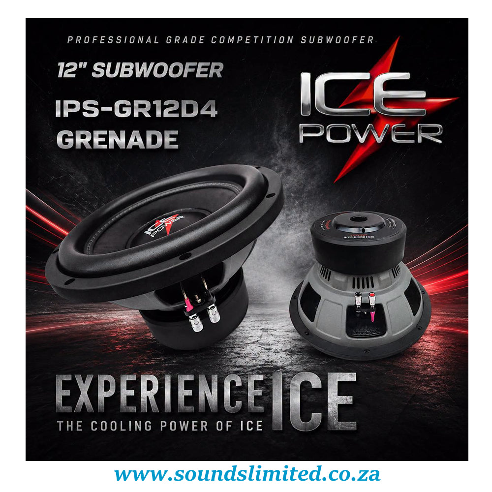 Ice Power 12 inch Subwoofer Grenade 20000w IPS-GR12D4
