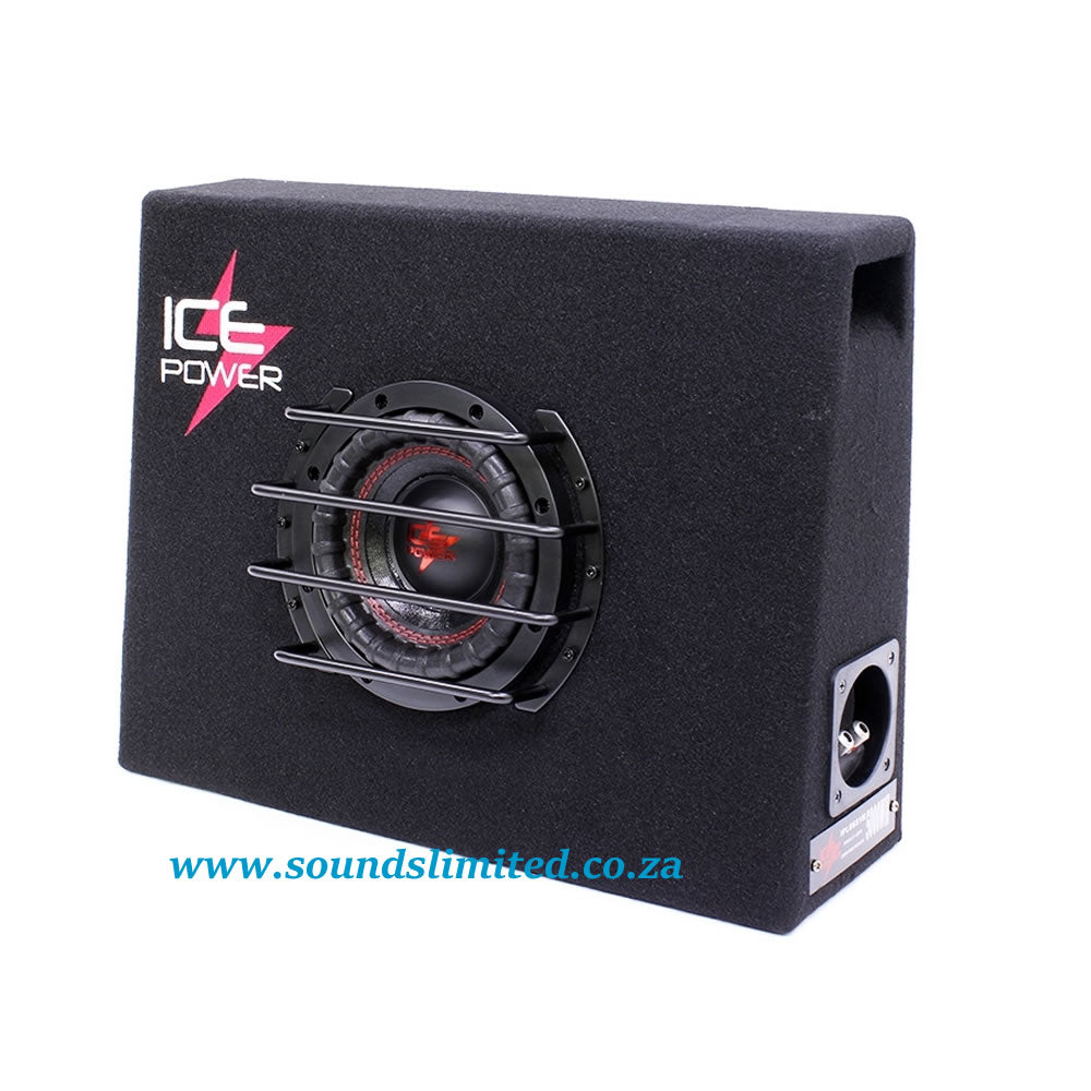 IcePower IP-LB6S1M 6″ DVC Subwoofer 250Watt RMS Slim Loaded Enclosure