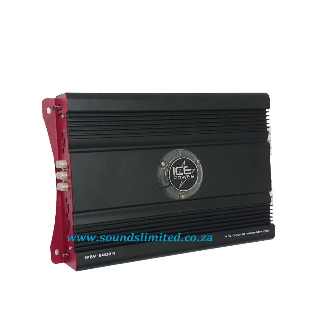 IcePower IPBY-8400.4 4-Channel Car Audio Amplifier (8400w)