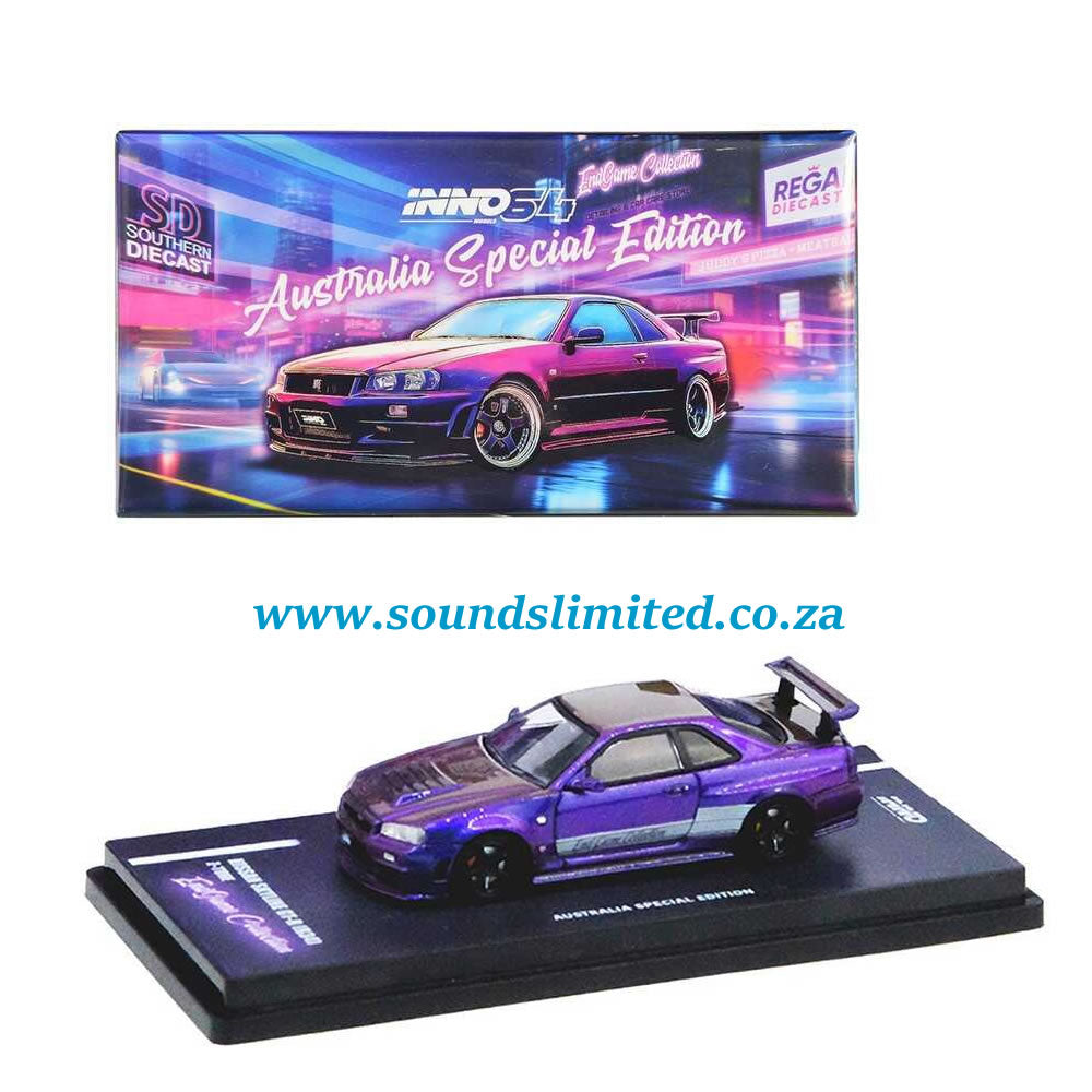 Inno64 Models 1/64 Nissan Skyline GT-R (R34) Z-Tune "ENDGAME" Australia Special Edition