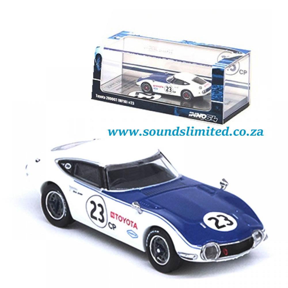 Inno64 Models 2000GT MF10 #23 Dave Jordan RHD SCCA Sports Car Club of America 1968 IN64-2000GT-SCCA68-BS