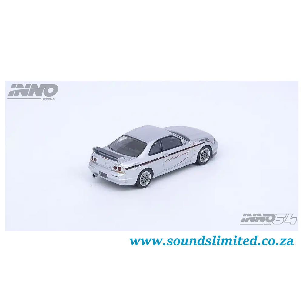 Inno64 1/64 Nissan Skyline GR-R (R33) “Tuned by Mine’s” IN64-R33-MINES-S